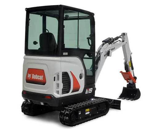 Boggiaxlat maskinsläp, Variant, lastat med minigrävare Bobcat E19 stulet i Sjöbo